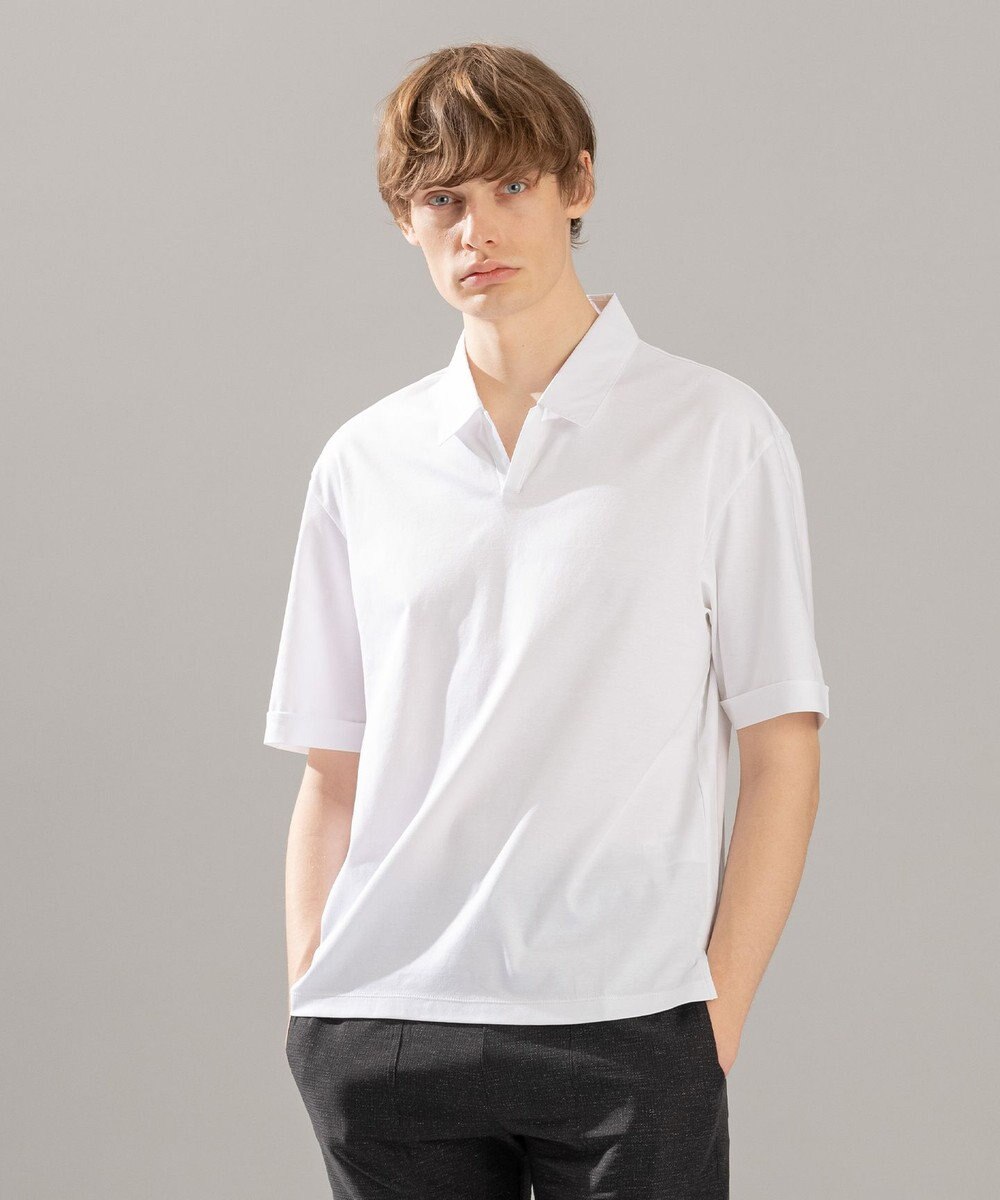 JOSEPH HOMME レオスムースシルケット スキッパー 