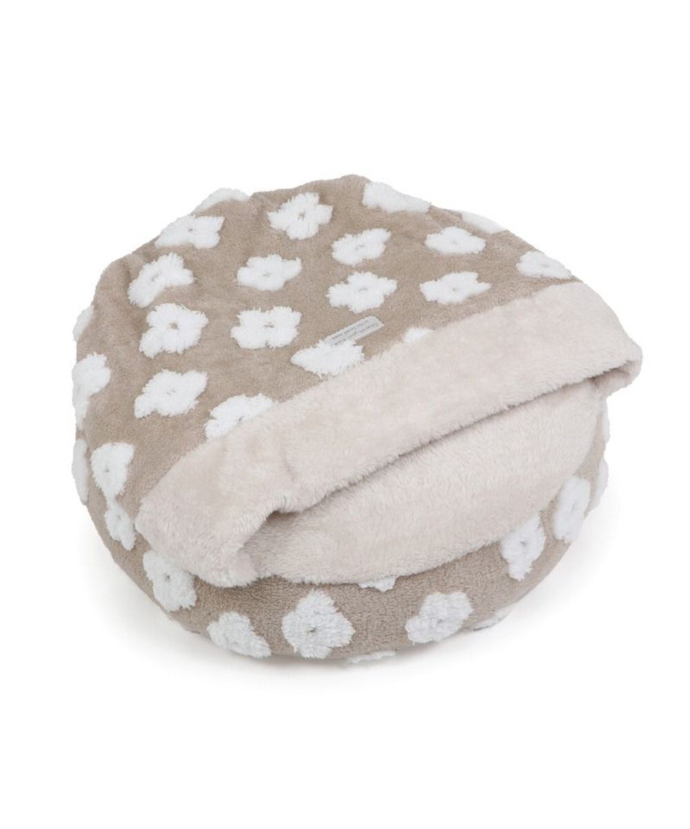 PET PARADISE ペットパラダイス ボア寝袋 丸型 《お花柄》S 径50cm  超小型犬 