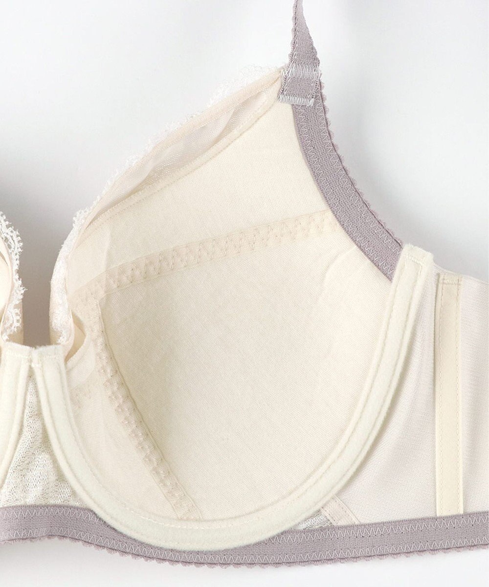 Wing ブラジャー Wing Lesiage バストを小さく見せる 脇すっきり フルカップブラ 【6000シリーズ】 小さく見せるブラ PB6001 ウイング／ワコール 