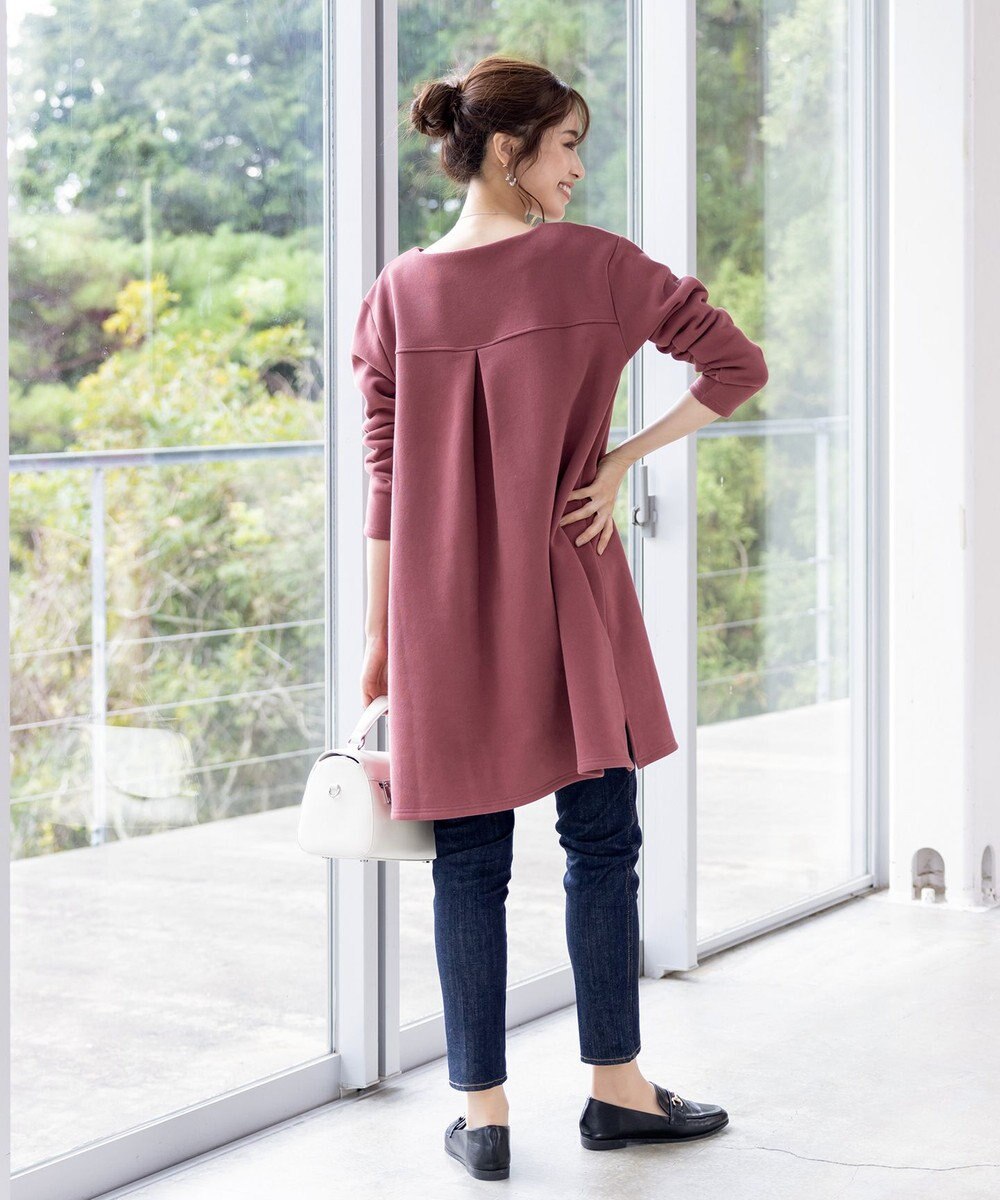 Tiaclasse 【洗える】裏起毛チュニック 