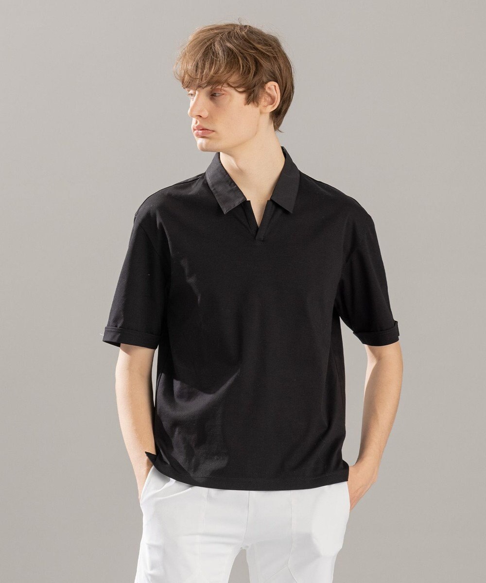 JOSEPH HOMME レオスムースシルケット スキッパー 