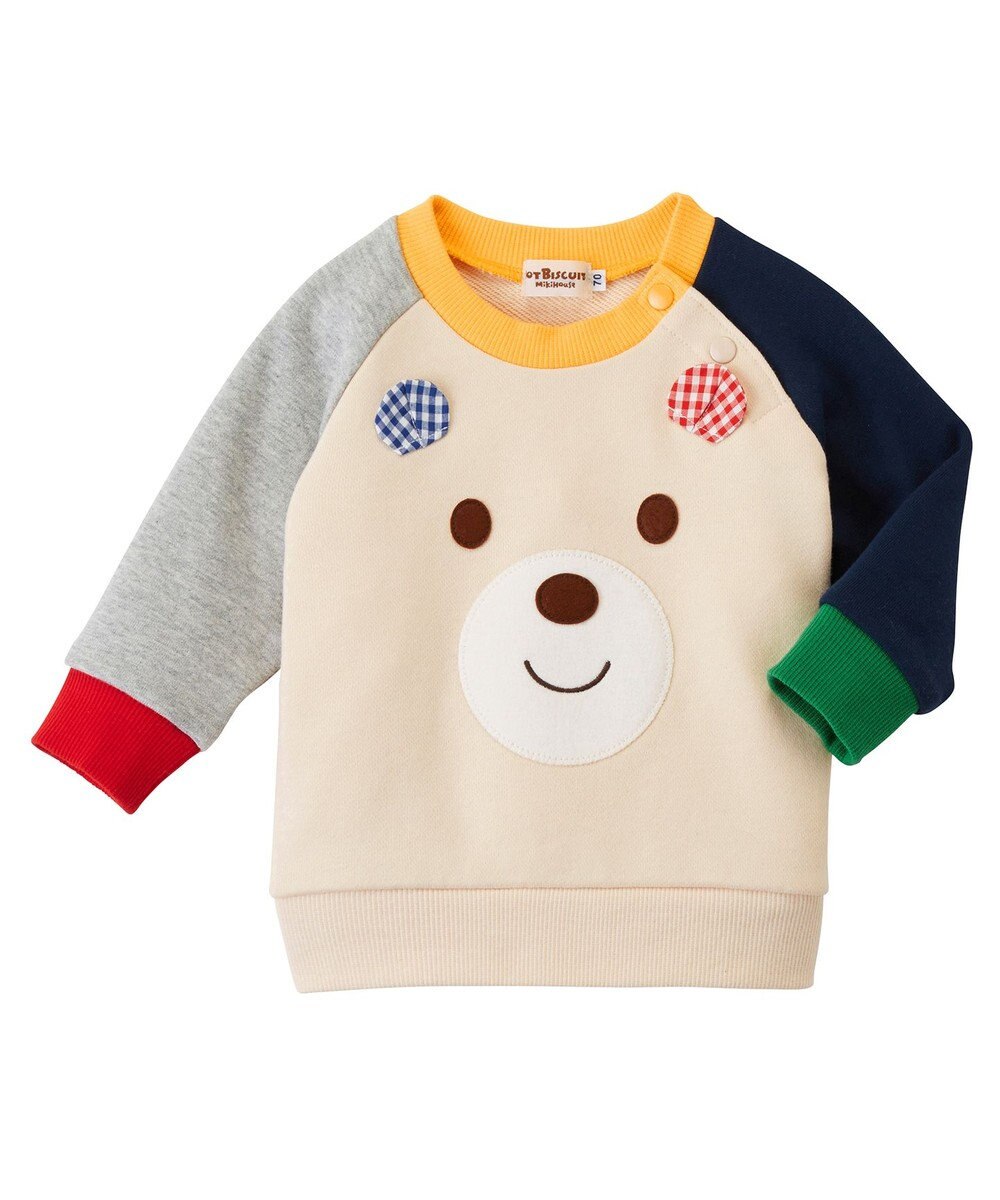 MIKI HOUSE HOT BISCUITS 【ベビーウェアパック】【ラッピング不可】トレーナー＆パンツセット 
