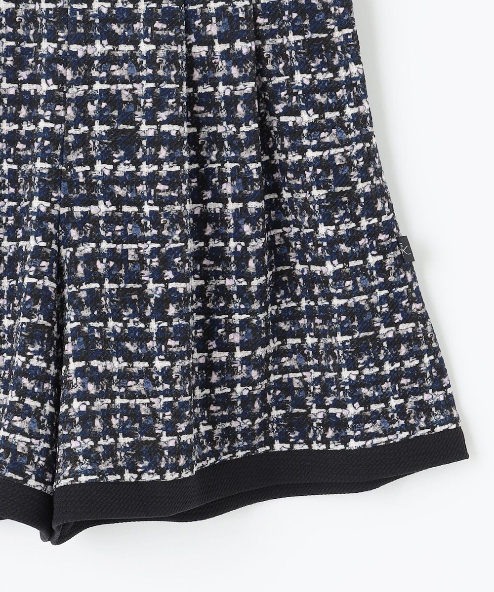 組曲 KIDS 【150-170㎝】ツイードライクジャージー ショートパンツ 