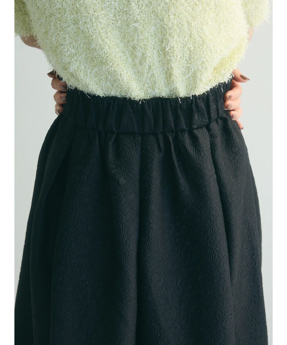 Green Parks ａ．ジャガードタックスカート 