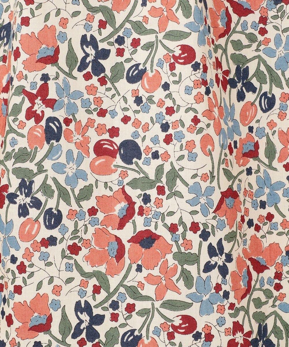 J.PRESS LADIES S 【洗える】LIBERTY Pepper&Coward スタンドカラー ブラウス 