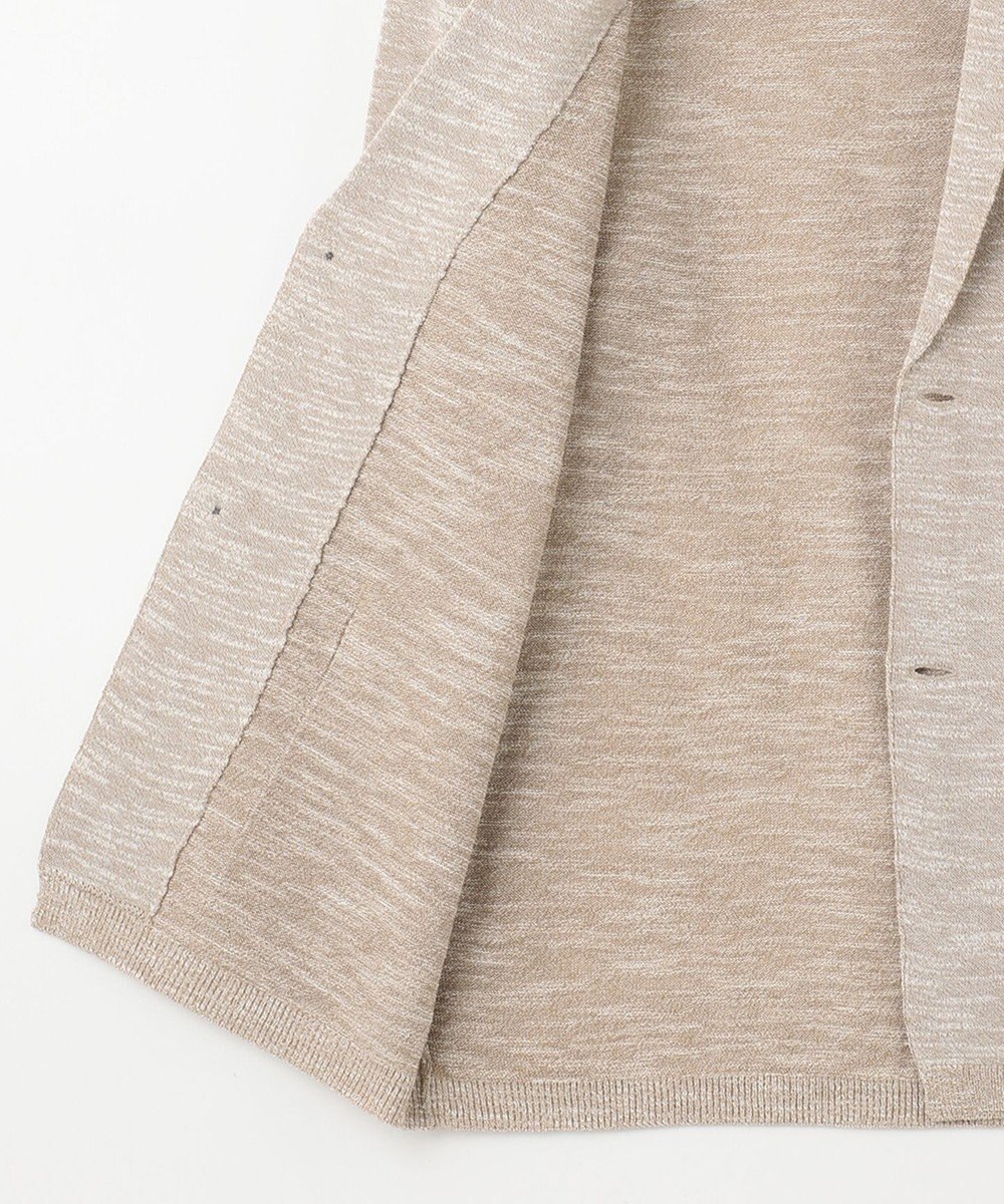 JOSEPH ABBOUD 【清涼感/軽い/洗える】 スラブギマニットジャケット 