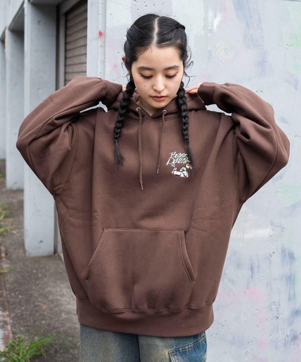 WEGO 【ユニセックス着用ITEM】別注BENDAVISグラフィックプルパーカー 