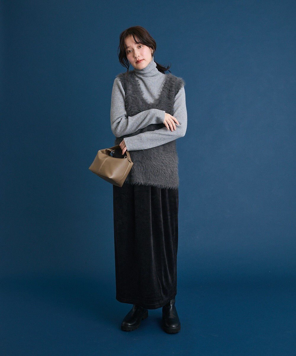 Green Parks ・Ｐｅｔｉｔ　Ｆｌｅｕｒ　シャギーニットベスト 