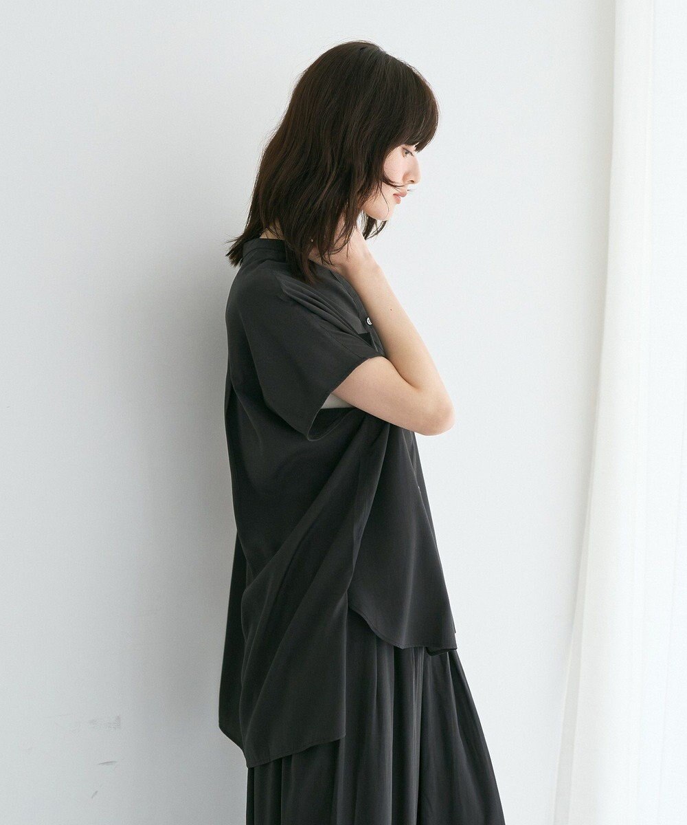 YECCA VECCA 【セットアップ可能】ポケットスキッパーシャツ 