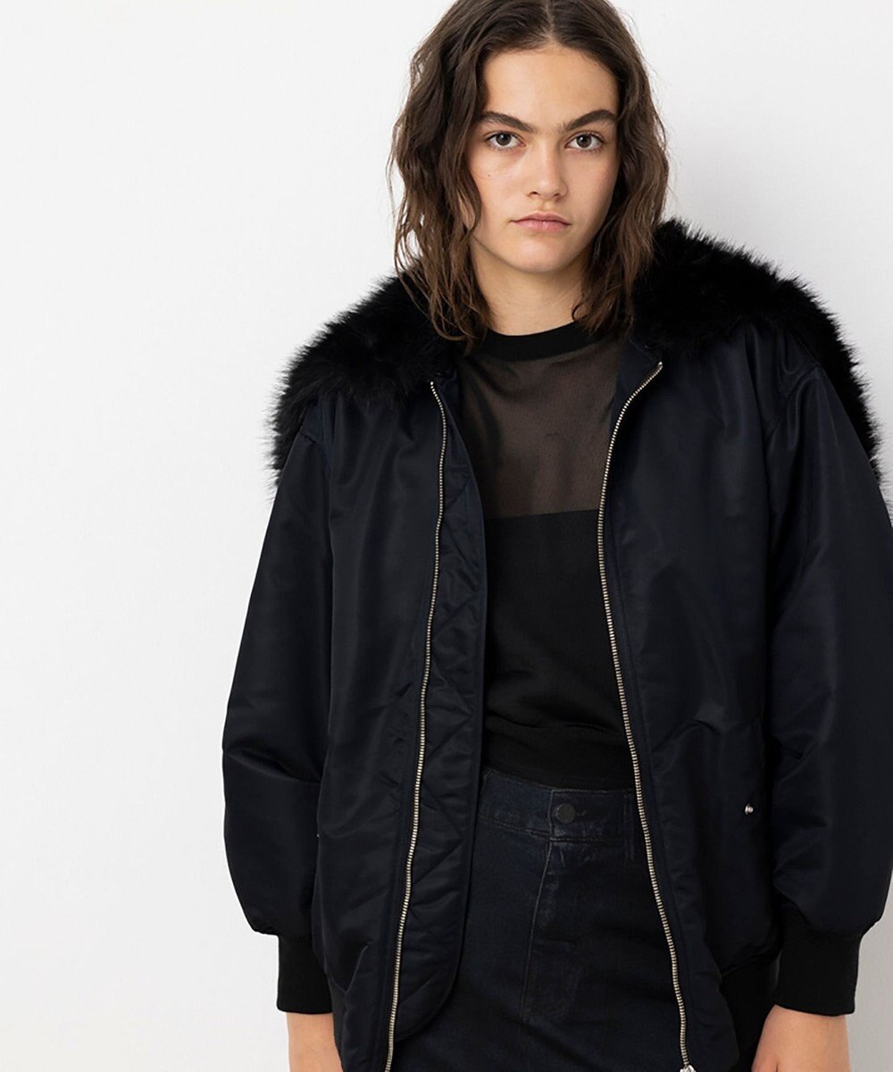 NAVE 【Nave】ファーカラーMA-1 