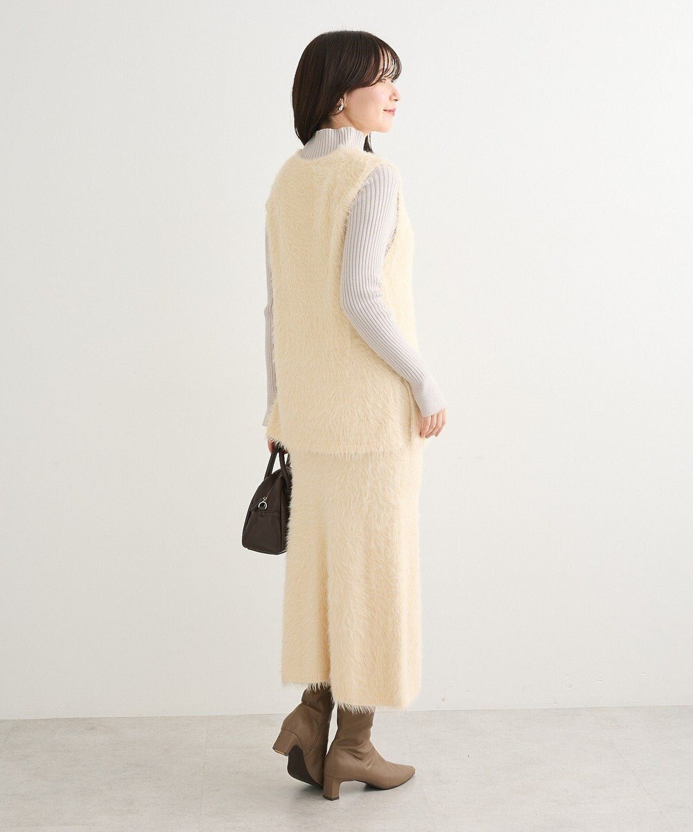 Green Parks ・Ｐｅｔｉｔ　Ｆｌｅｕｒ　シャギーニットベスト 