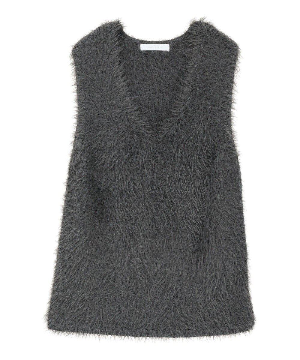 Green Parks ・Ｐｅｔｉｔ　Ｆｌｅｕｒ　シャギーニットベスト 