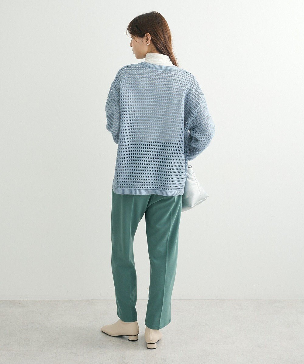 Green Parks メッシュニットチュニック 