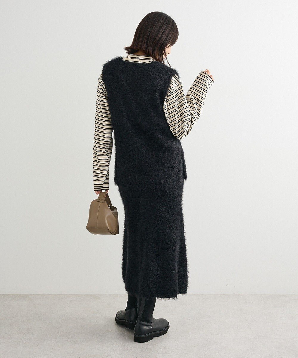 Green Parks ・Ｐｅｔｉｔ　Ｆｌｅｕｒ　シャギーニットベスト 