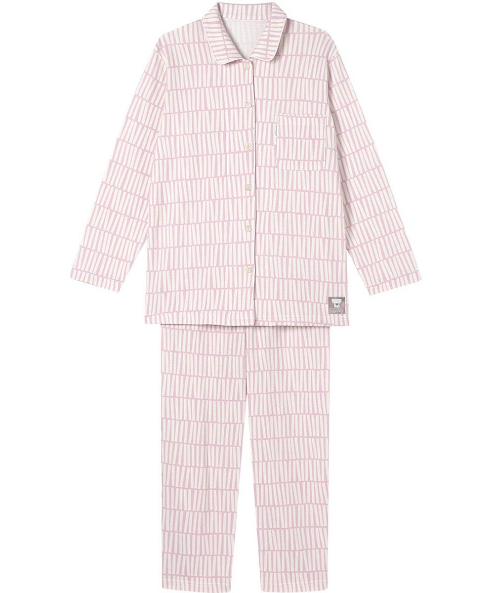 ワコール／睡眠科学 パジャマ 綿100%(本体) あったか SOU・SOU（R） 長袖 長ズボン レディース YDW480 睡眠科学／ワコール 