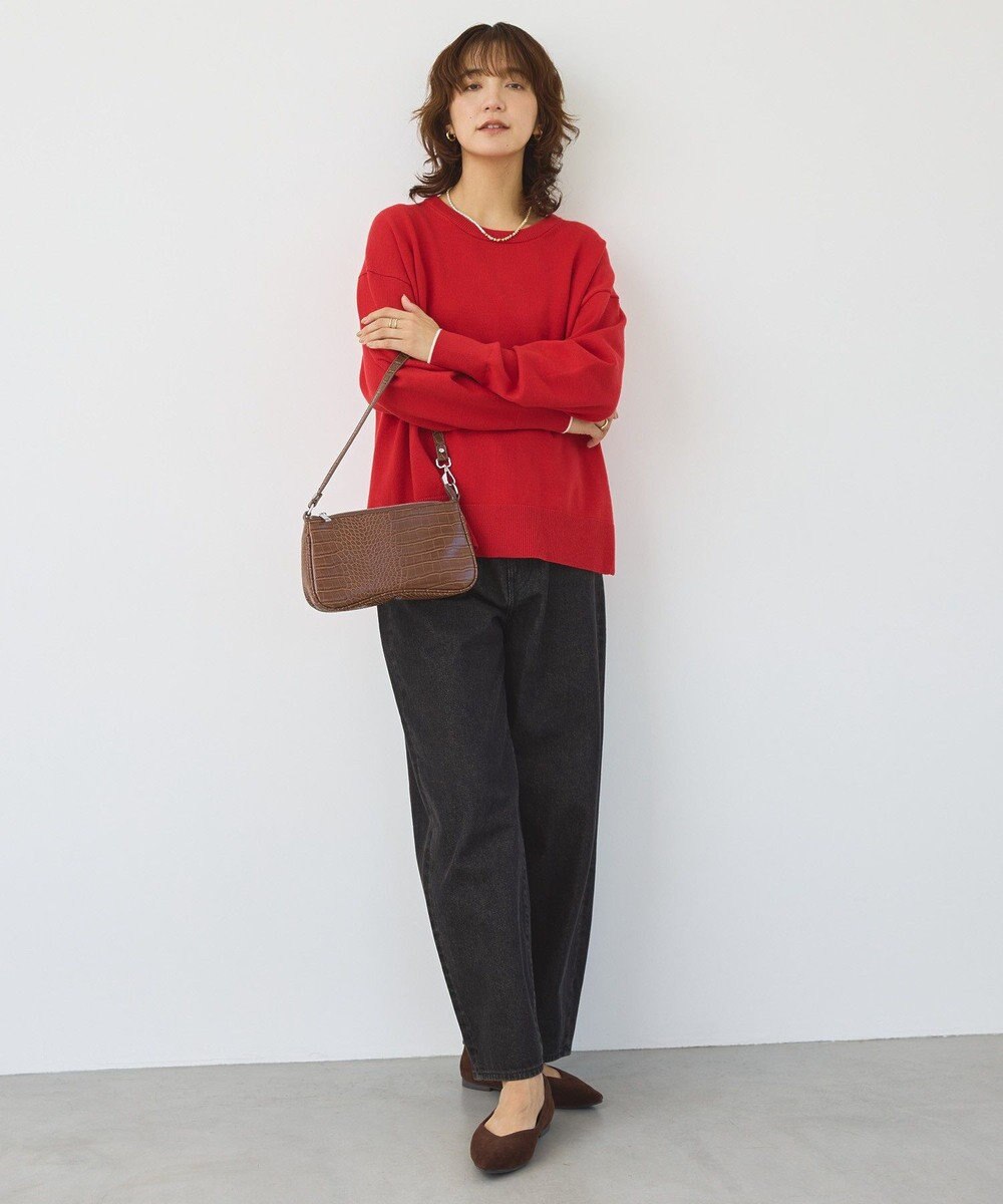 AMERICAN HOLIC バイパチクルーネックニットプルオーバー 