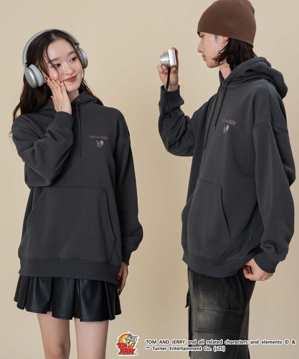 WEGO 【ユニセックス着用ITEM/25年秋冬新作】TOMandJERRYグラフィックプルオーバー 