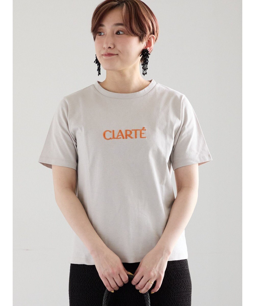 Te chichi ウレタン刺繍ロゴスタンダードTシャツ 