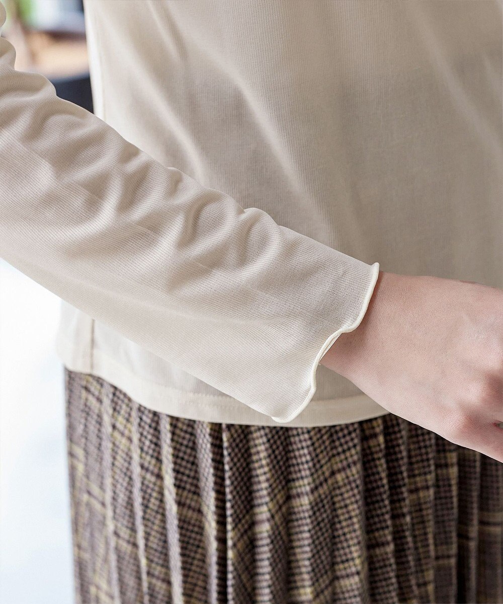 Tiaclasse 【安田美沙子さん着用・選べる4type】ハイネックカットソートップス 