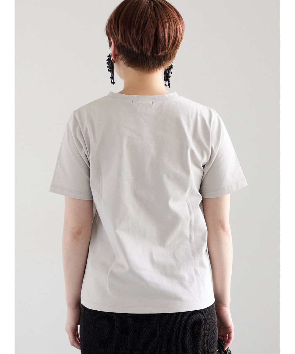 Te chichi ウレタン刺繍ロゴスタンダードTシャツ 