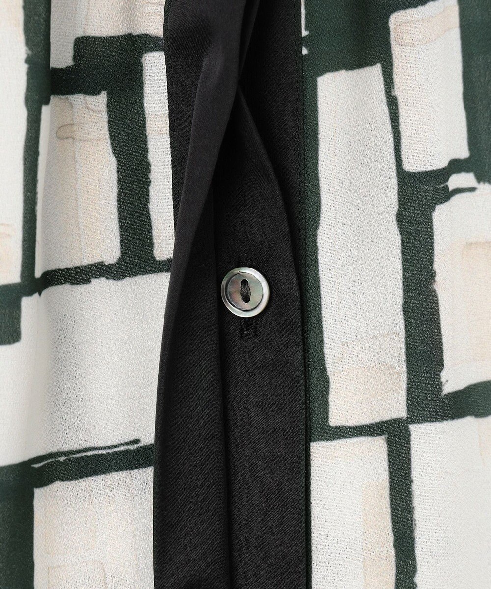 23区 S 【洗える】ARGENTI コラージュプリント ワンピース 