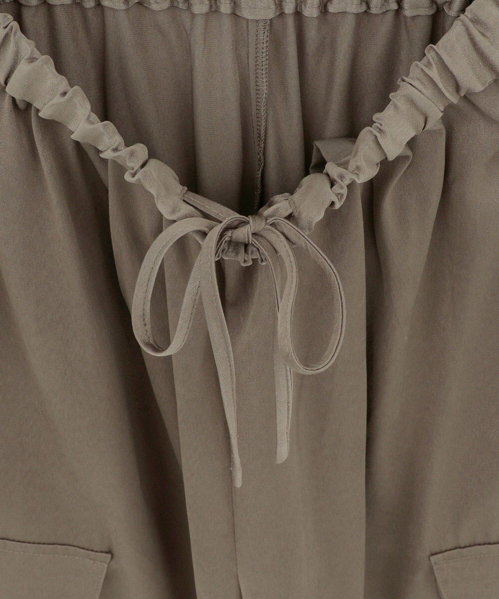 Green Parks サテンカーゴパンツ 