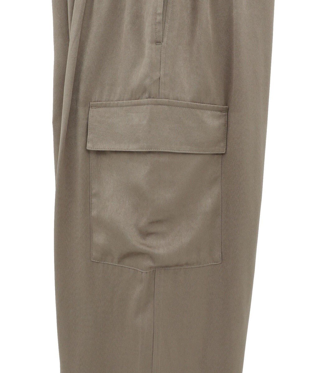 Green Parks サテンカーゴパンツ 