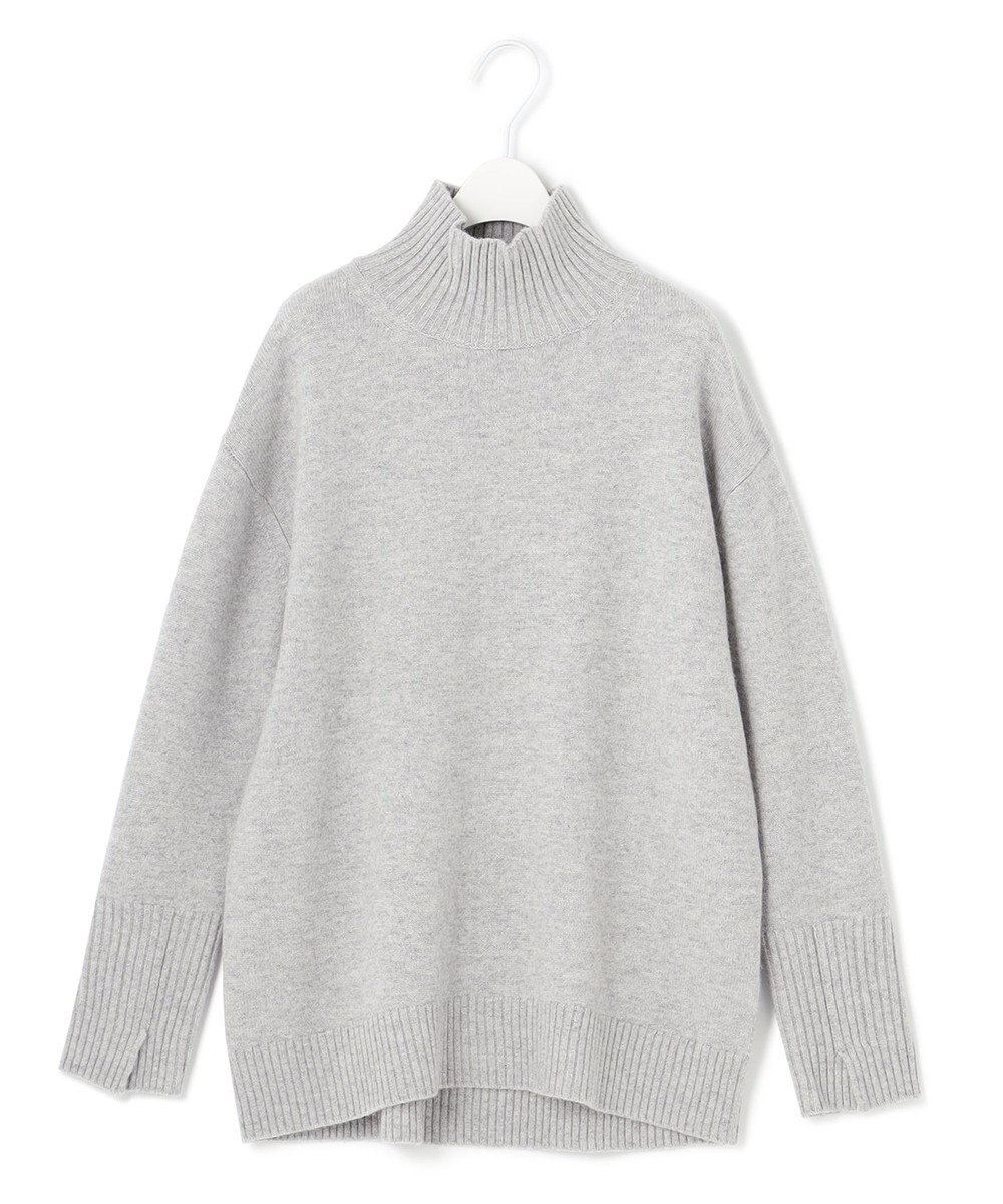 ICB 【新色追加・WEB限定カラーあり】 ソフトカシミヤミックス ハイネックニット 