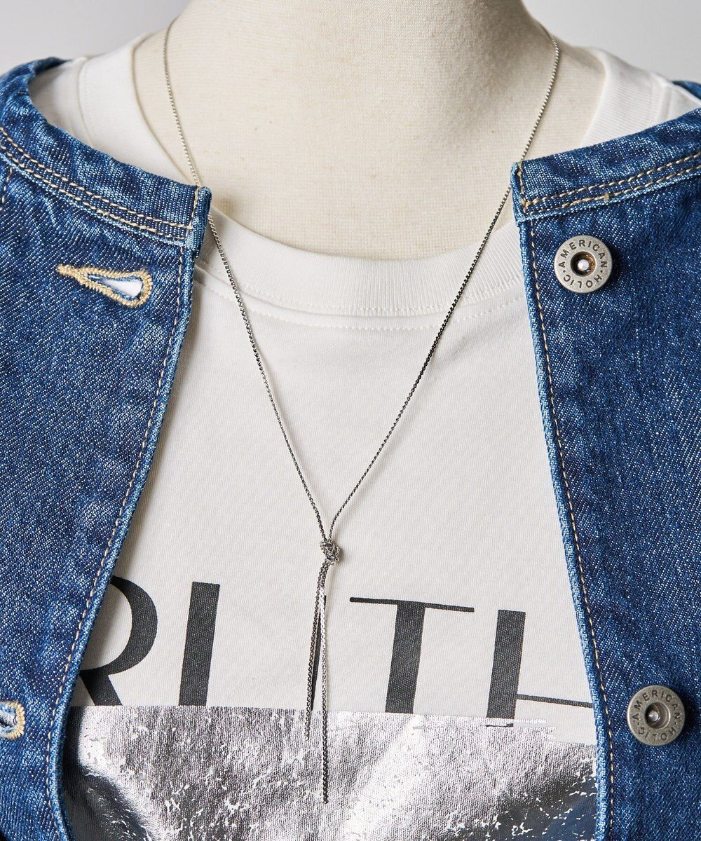 AMERICAN HOLIC ノットチェーンネックレス 