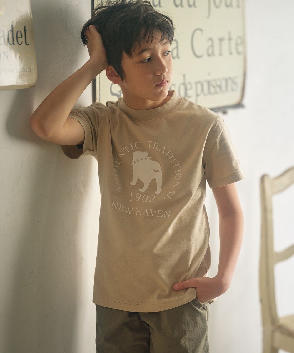 J.PRESS KIDS 【110-130cm】バックブル1902ロゴ Ｔシャツ 