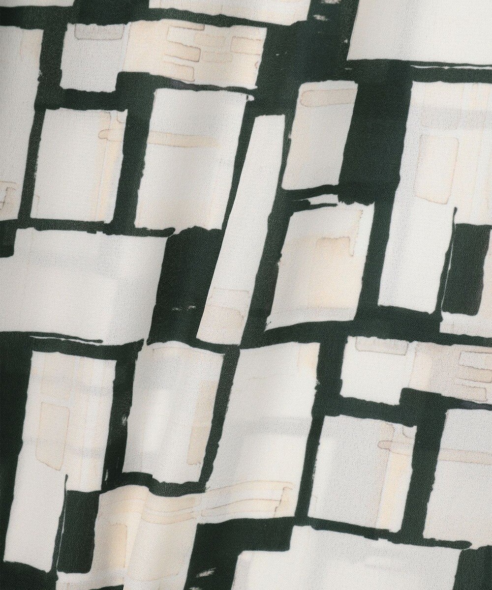 23区 S 【洗える】ARGENTI コラージュプリント ワンピース 