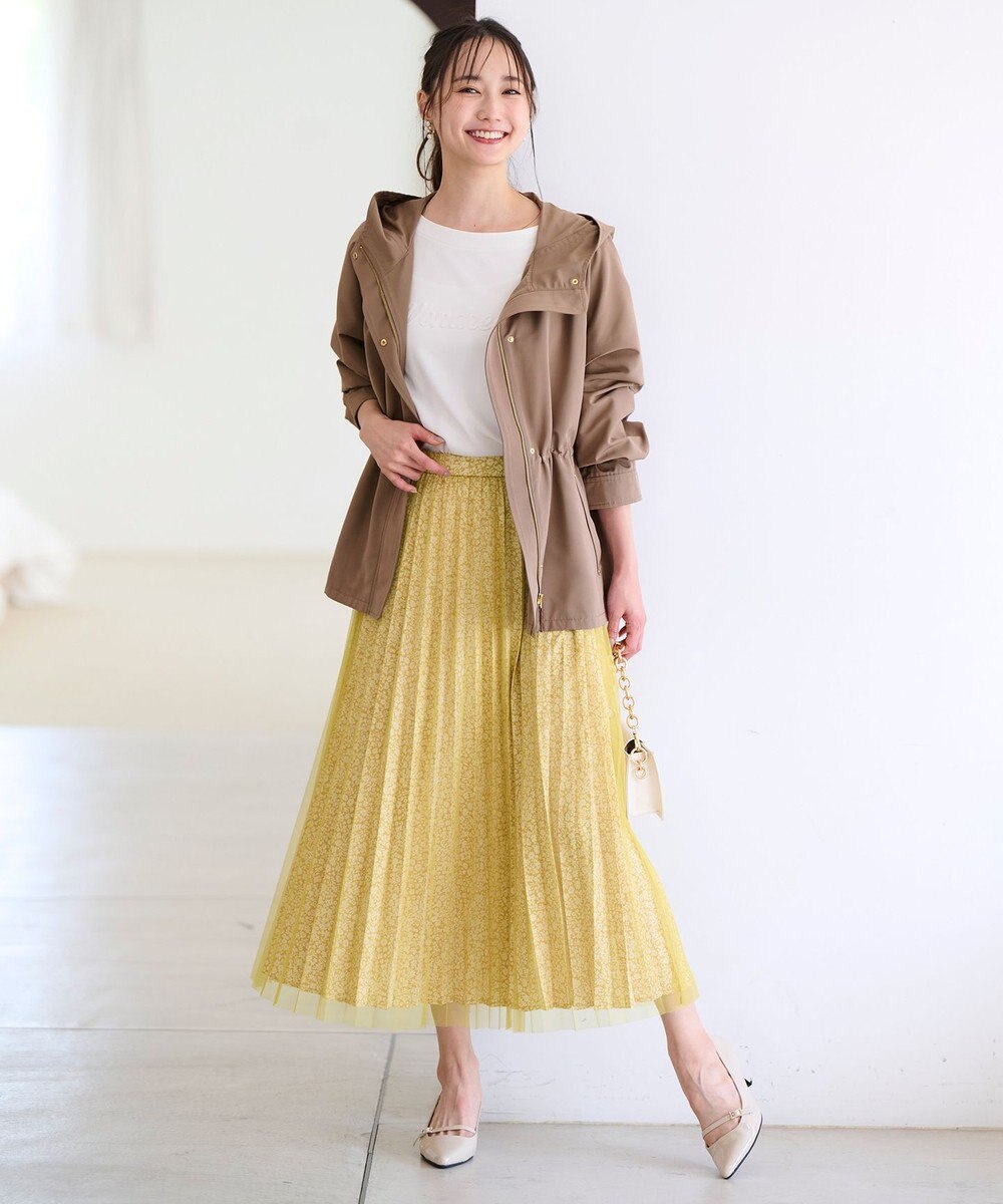 ANY SIS 【洗える】ミニ裏毛エンボスロゴ カットソー 