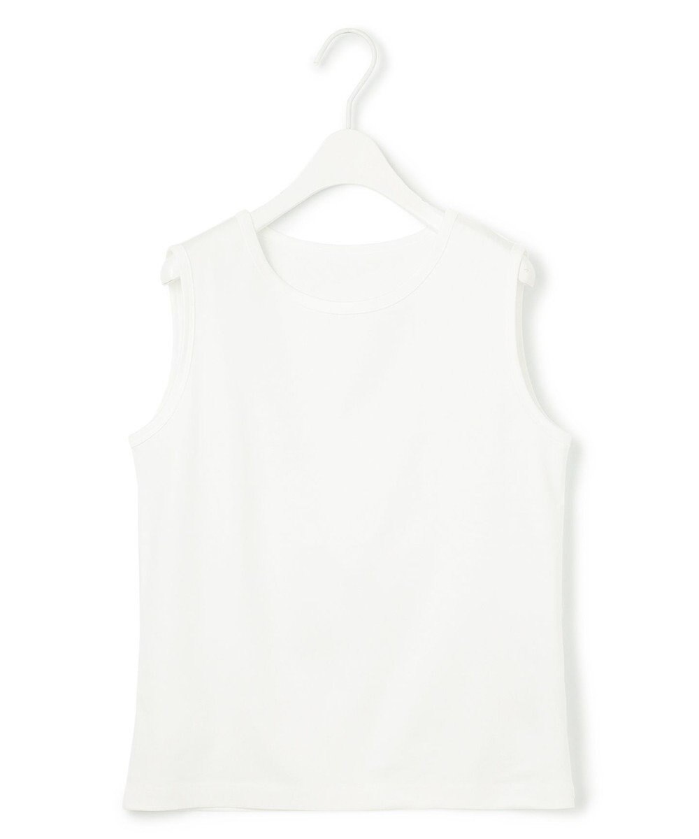 ICB L 【洗える】 コットンリヨセルスムース ノースリーブインナー 