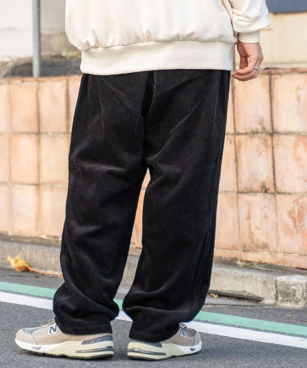 WEGO コーデュロイイージーワイドパンツ 