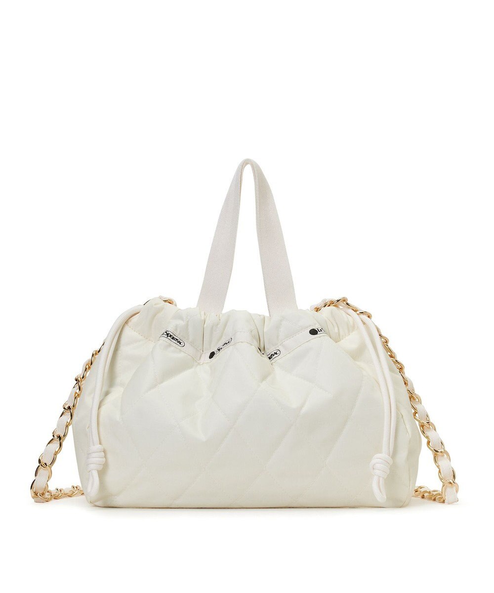 LeSportsac CHAIN E/W DRAWSTRING BAG/ルナキルトチェーン 
