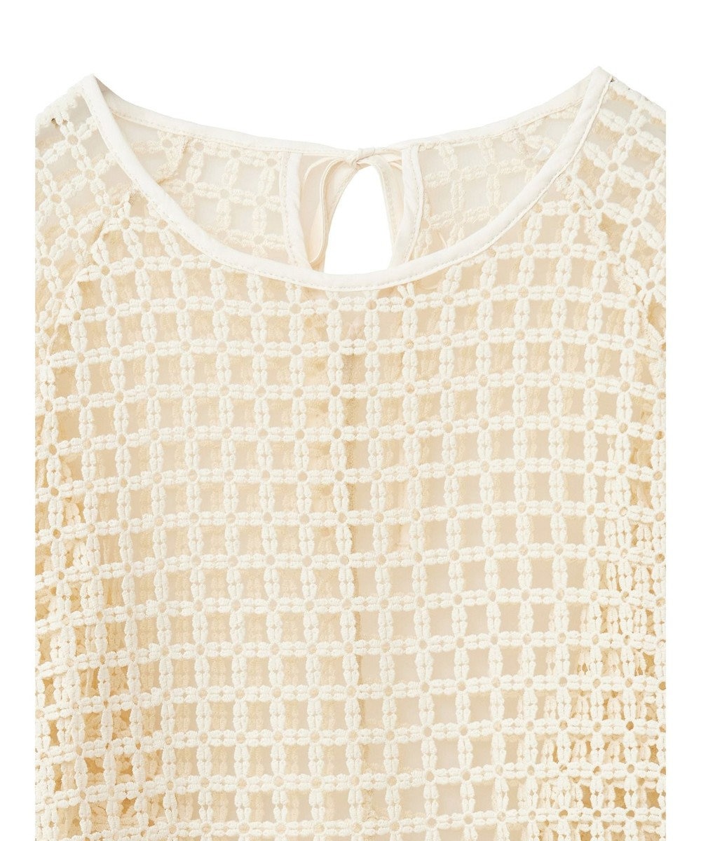 Green Parks ・ＳＵＧＡＲ　ＳＰＯＯＮ　フラワーメッシュプルオーバー 