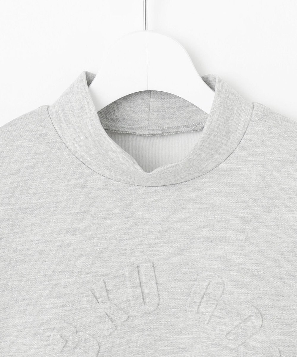 23区GOLF 【WOMEN】【吸水速乾/UVケア】長めの半袖丈でトレンドのモードスタイル！スウェットモックネック 