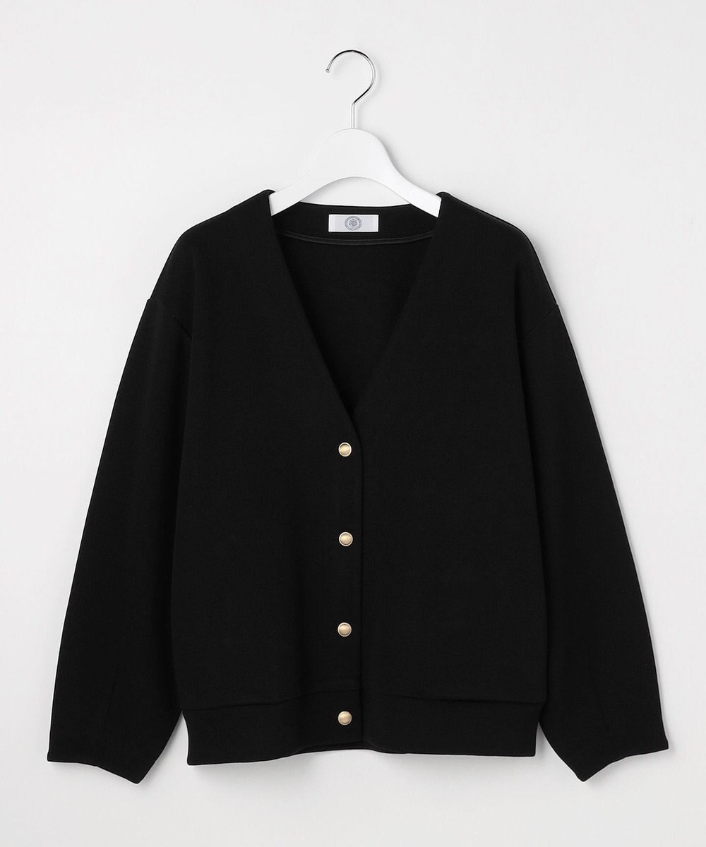J.PRESS LADIES ジャージー Vネック カーディガン 
