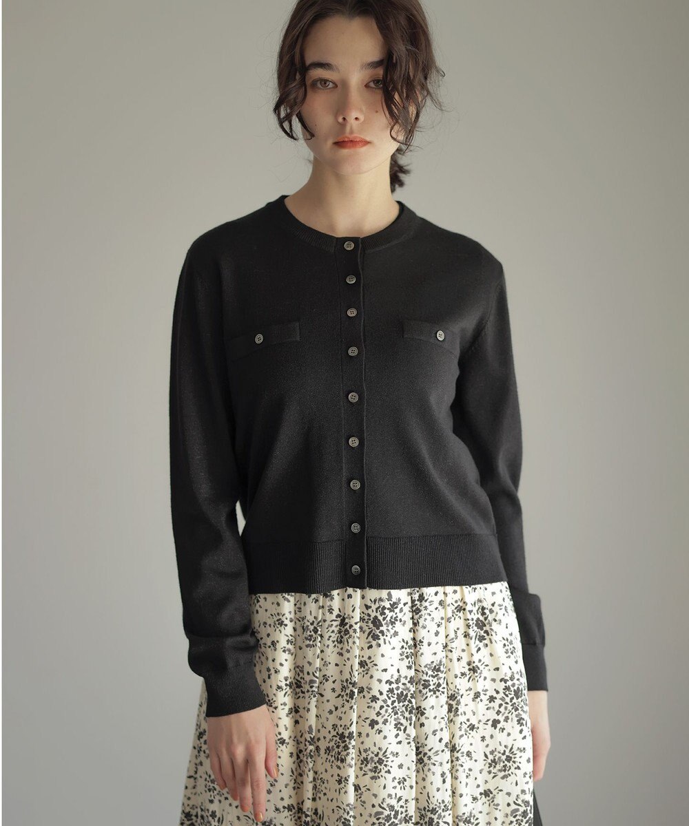 組曲 S 【ご好評につき追加販売 / 新色追加】ラメアンサンブル ニット 