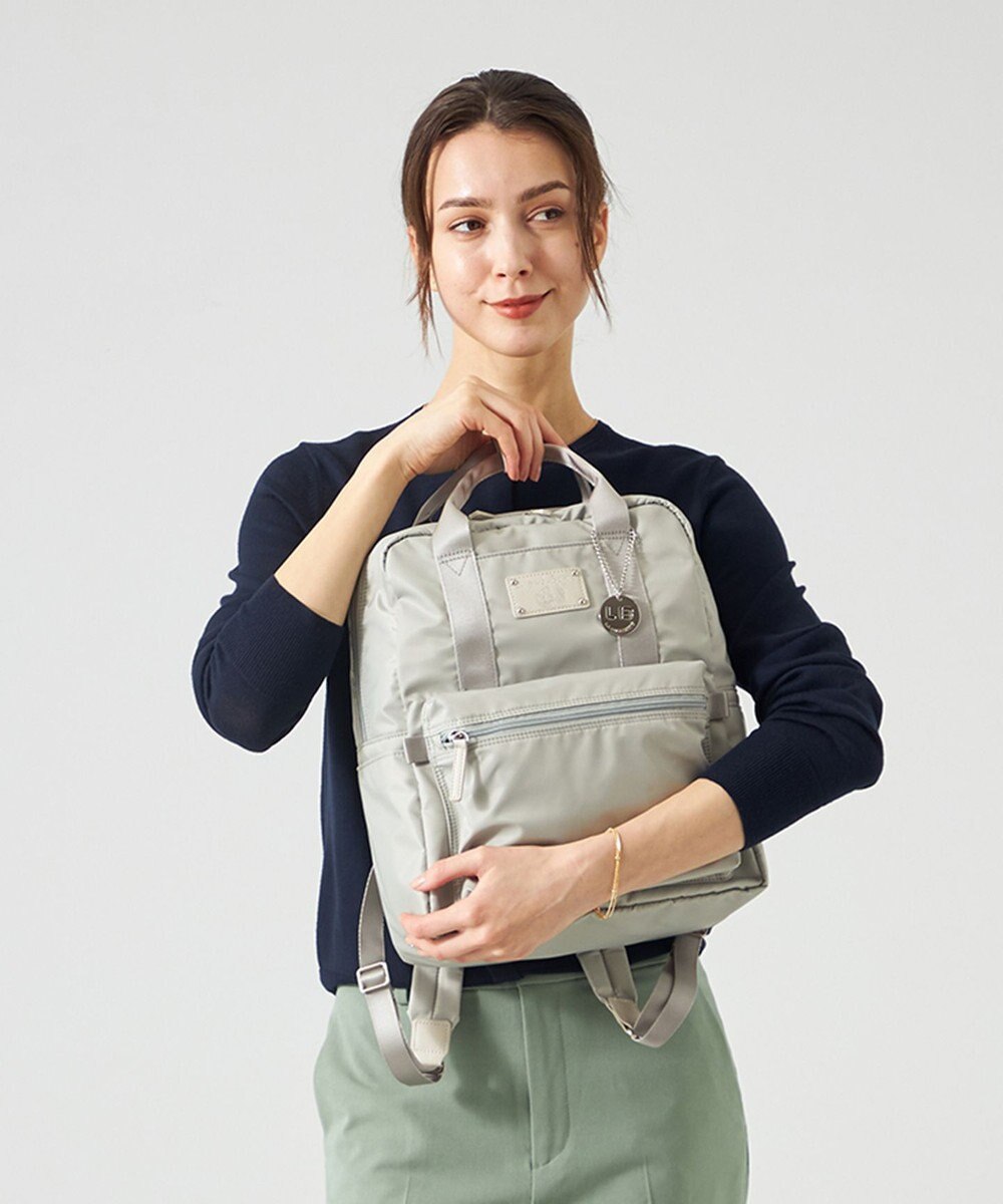 LA BAGAGERIE 10ポケット持ち手付きリュック 