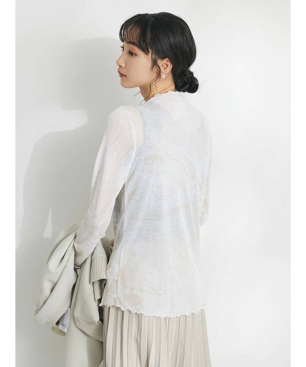 CRAFT STANDARD BOUTIQUE プリント柄スタンドネックプルオーバー 