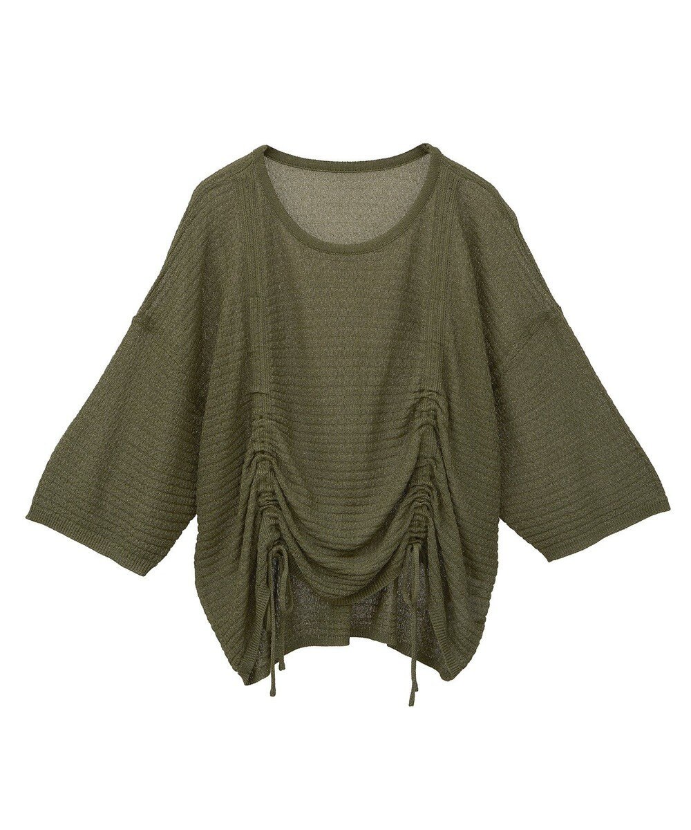 Green Parks ・ＥＬＥＮＣＡＲＥ　ＤＵＥ　シャーリングシアーニット 