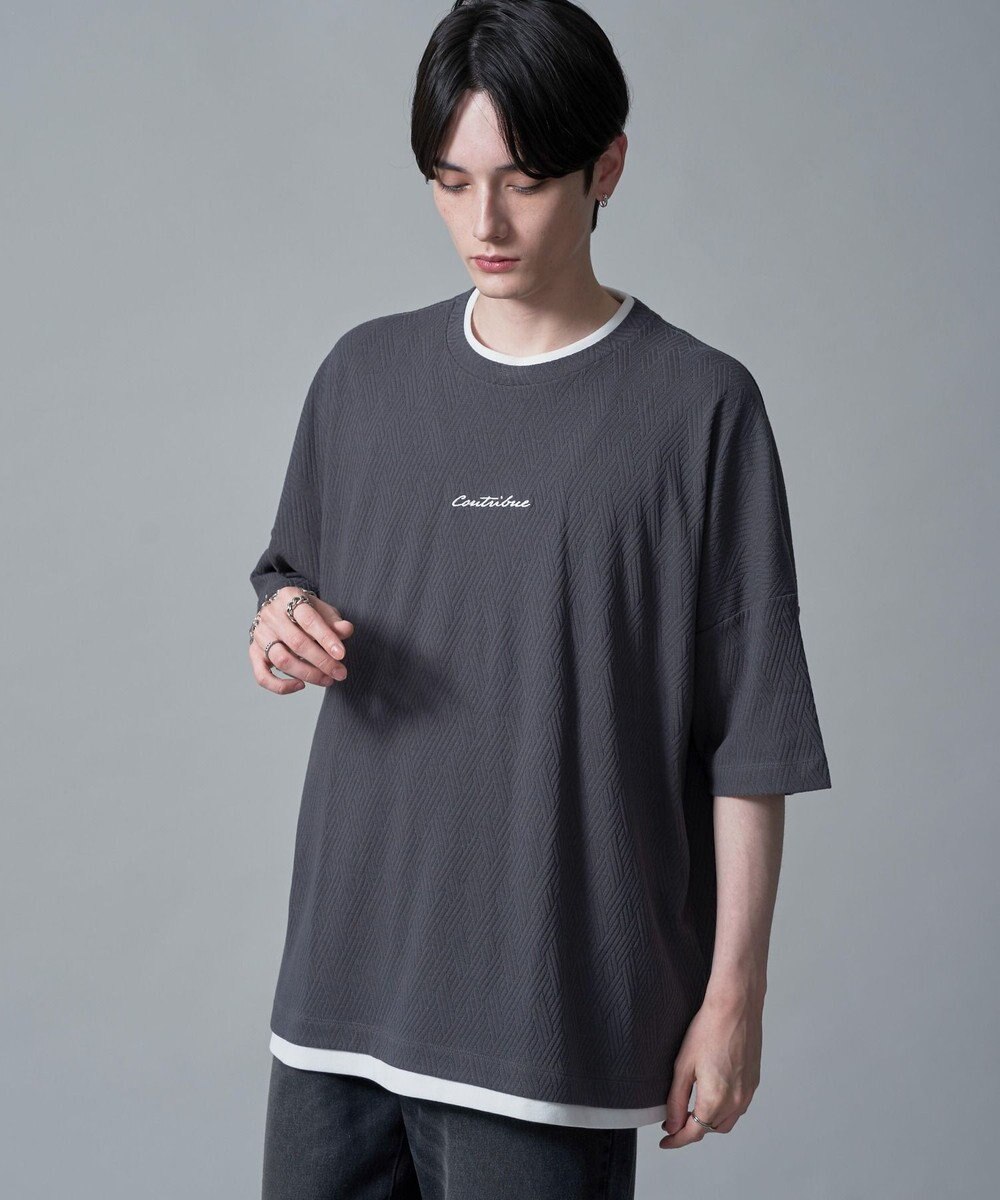 WEGO フクレジャガードフェイクレイヤードT（SS） 