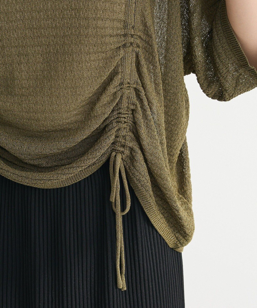 Green Parks ・ＥＬＥＮＣＡＲＥ　ＤＵＥ　シャーリングシアーニット 