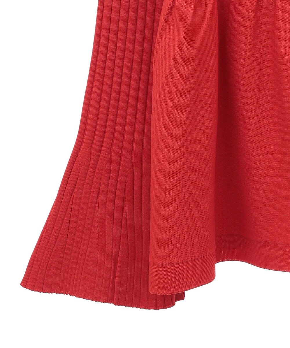 Green Parks ペプラムニットカーディガン 