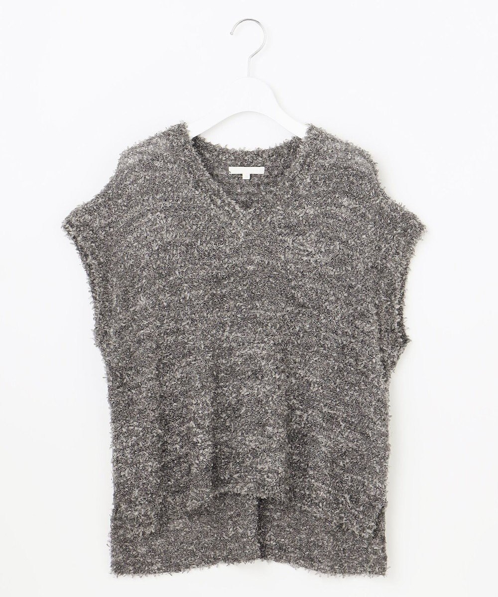 自由区 S ファンシーラメスラリット ニット 