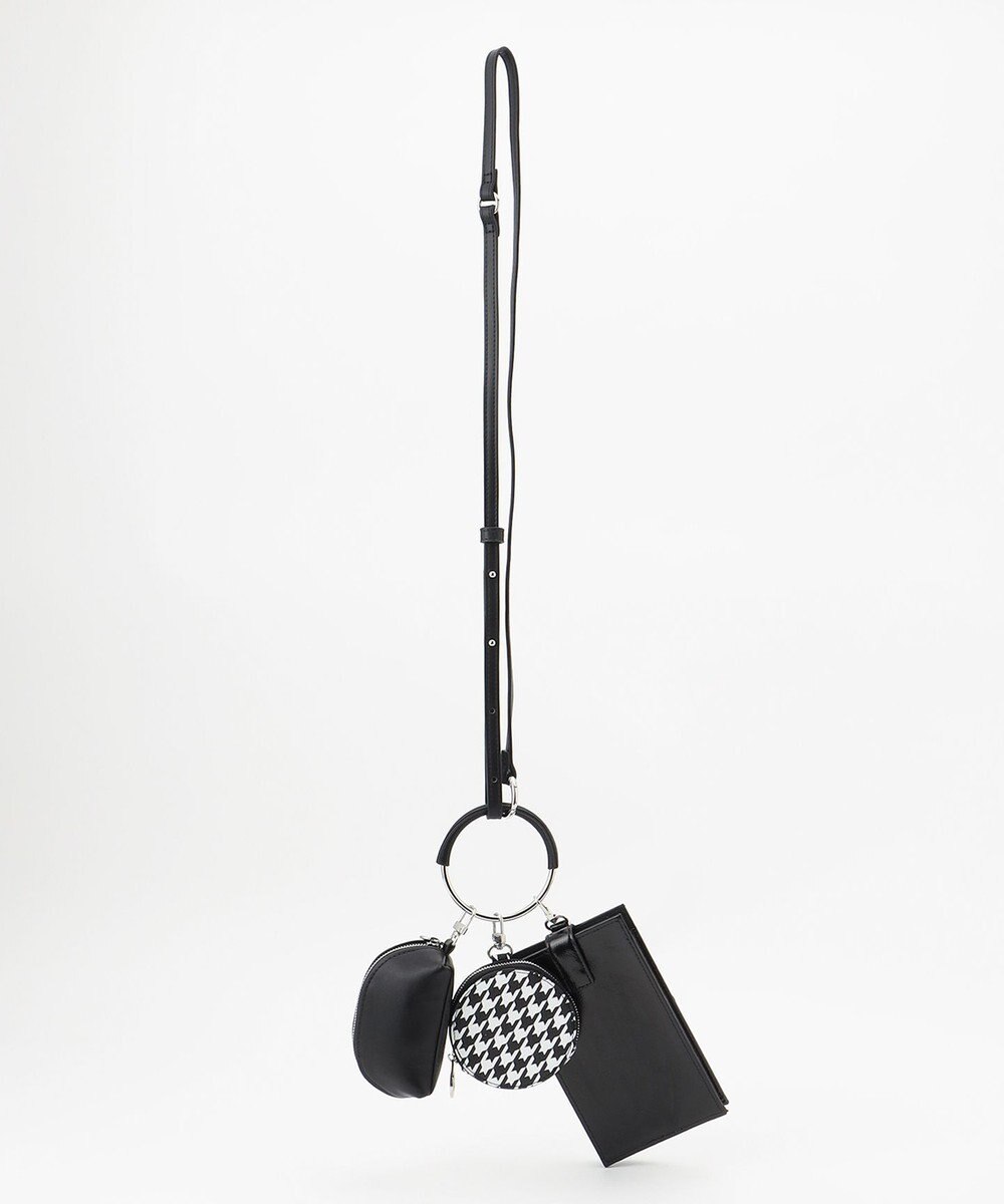 ICB 【人気のためさらに新色追加・全5色展開】 3ピースチャームバッグ 