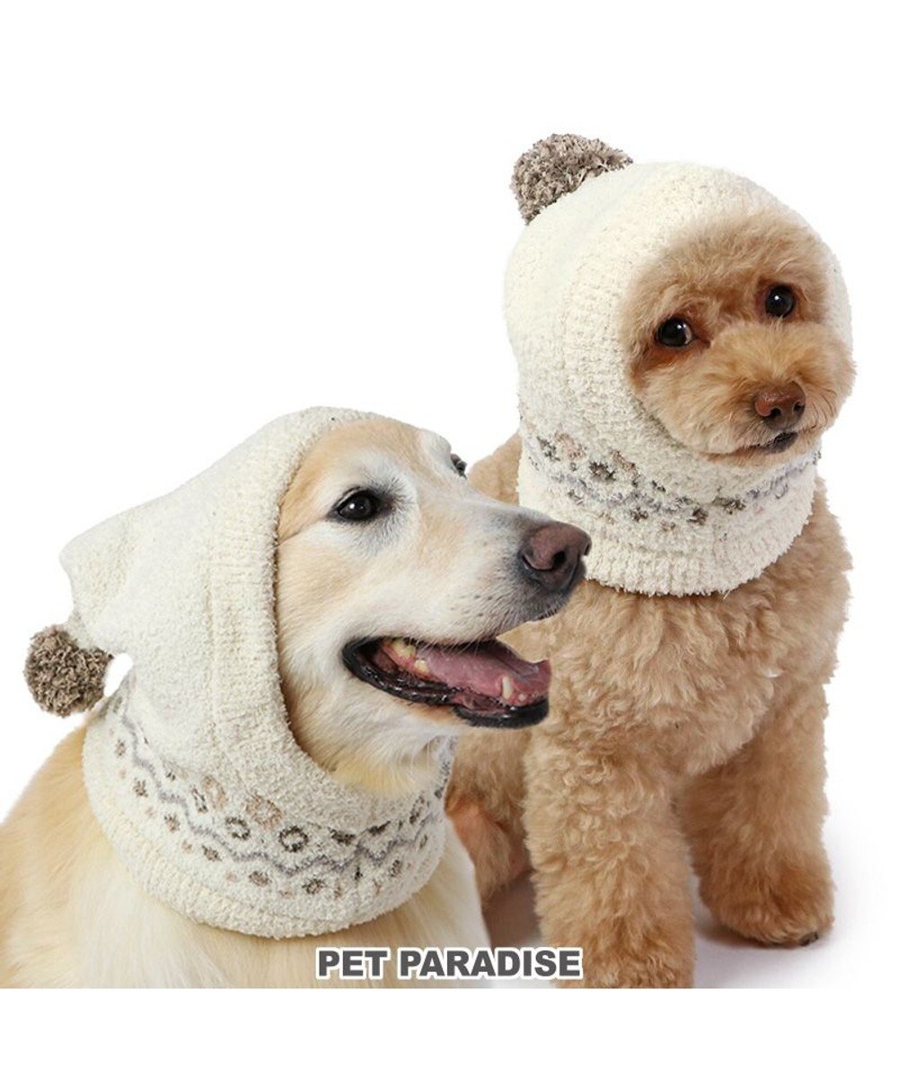 ペットパラダイス ニット帽子《ノルディック柄》小型犬 / PET PARADISE