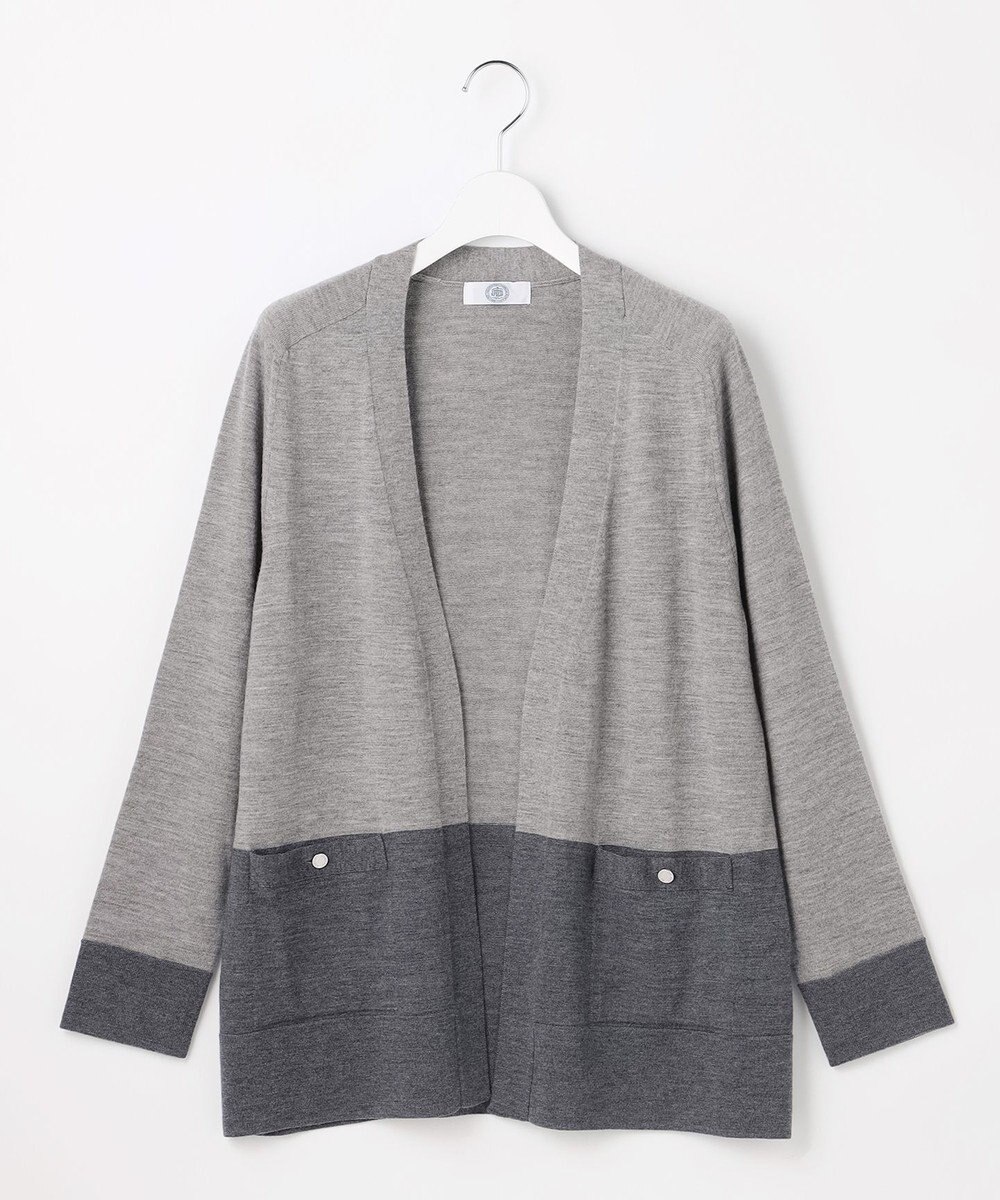 J.PRESS LADIES 【人気定番アイテム・着丈選べる】KNIT BASIC ロング カーディガン 