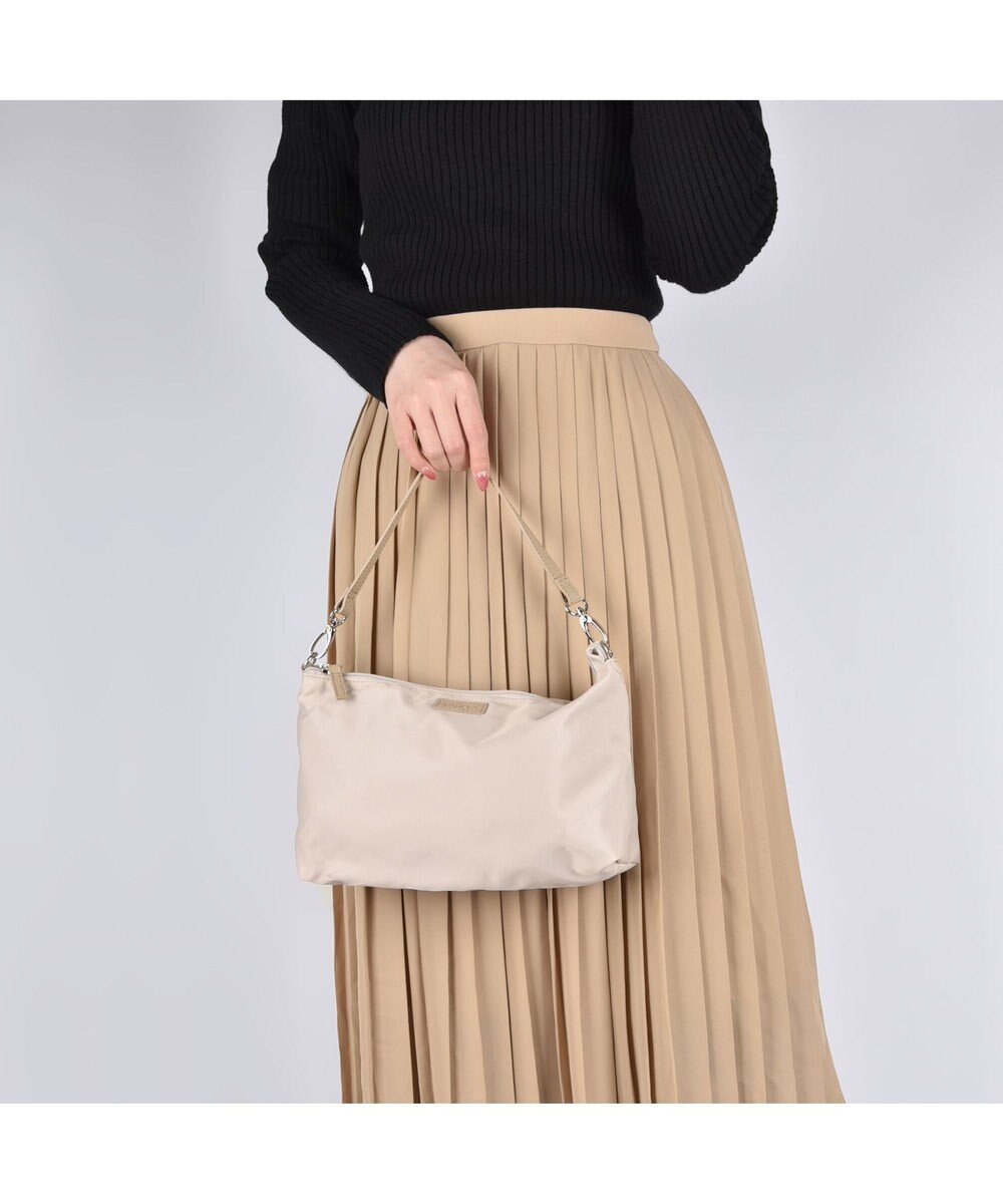 Y'SACCS ポーチ付きドットジャカードトート 